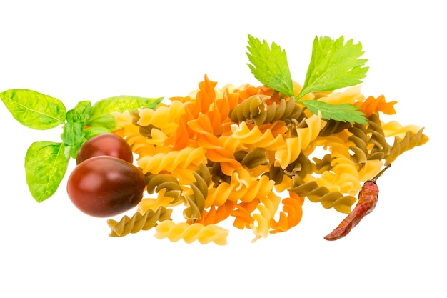 Macaroni verschillende kleuren