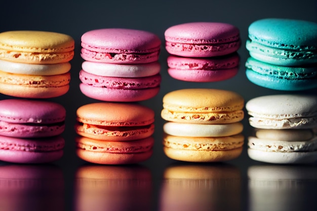 Macarons Background