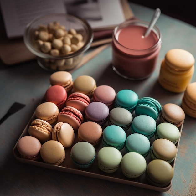 macarons kleurenpalet