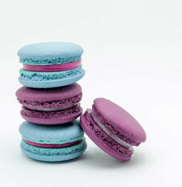 macaroons variety closeup