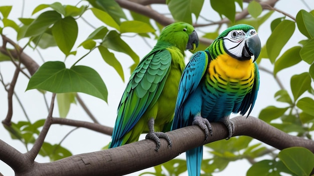 Macau parrot