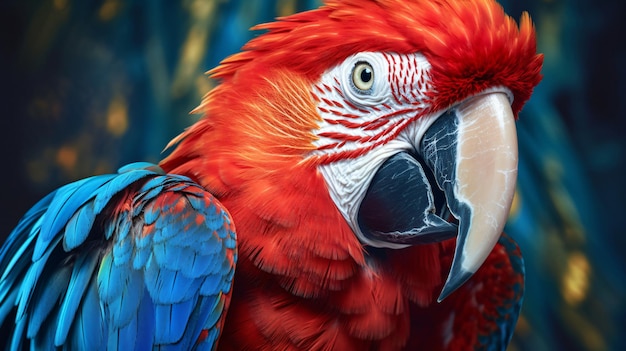 macaw ara parrot