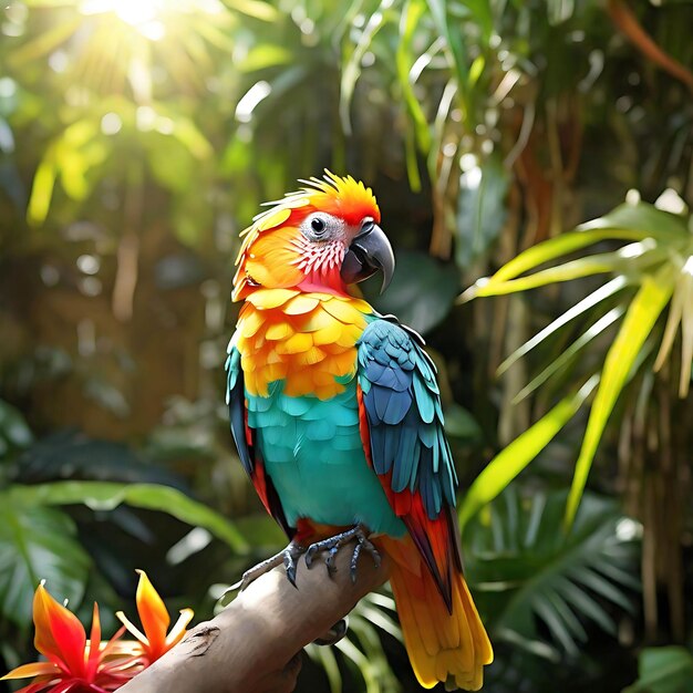 Foto macaw vogel dier