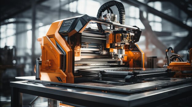 Machine Resting on Table