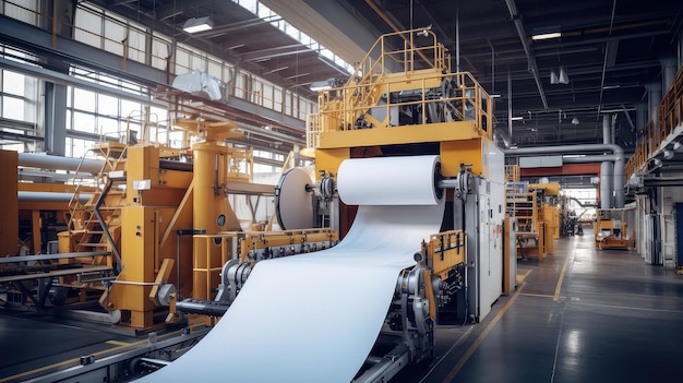 機械製紙工場
