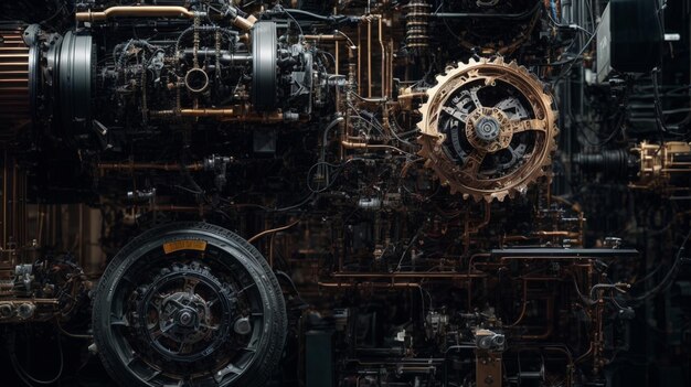 Machines Elegance of Mechanical World
