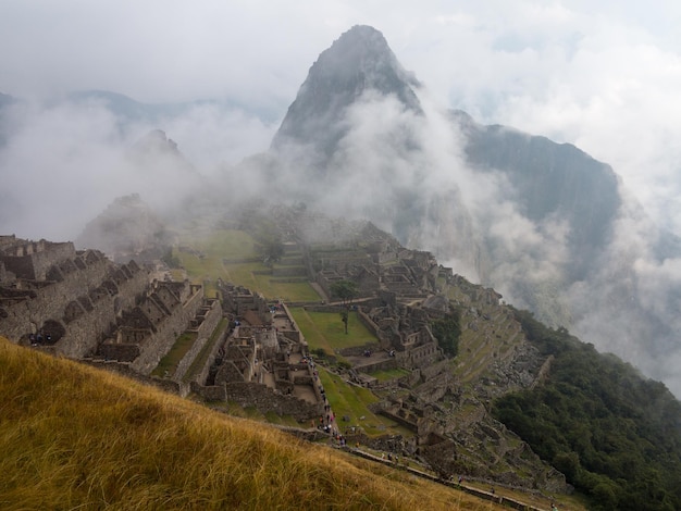 Machu Picchu in the Cusco region of Peru