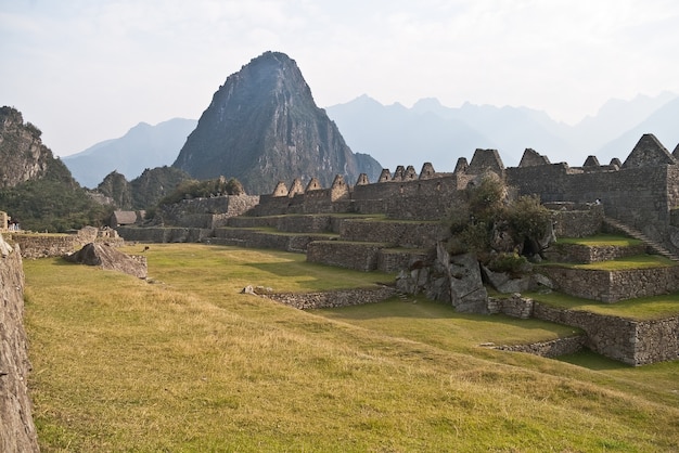 Machu Picchu Peru monument dwaalt af