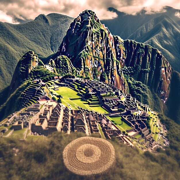 Foto machu picchu in perù