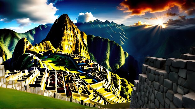 Photo machu picchu