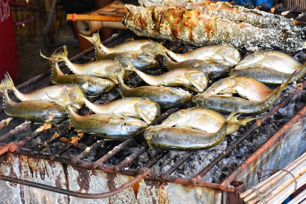  Mackerel burn burned on the toaster