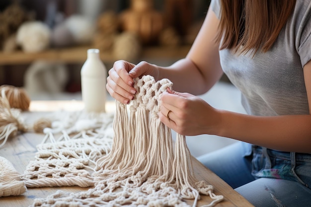 Macrame Boho backgrounds