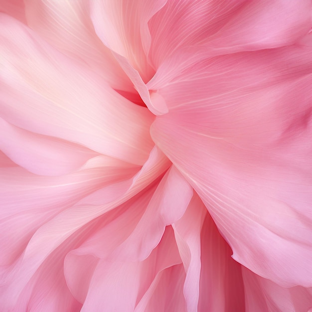 A macro abstract texture of a closeup pink flower petal