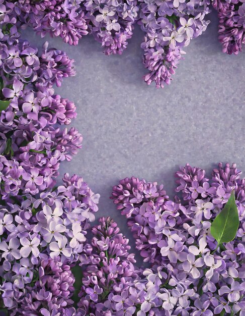 Macro background of spring lilac violet flowers abstract floral backdrop spring concept