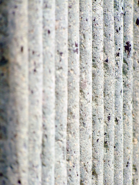 Macro bricks on pathway 