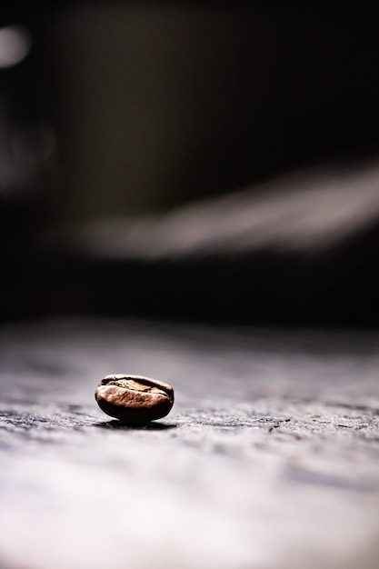 Macro coffee bean roasted signature mix with rich flavour best morning drink and luxury blend