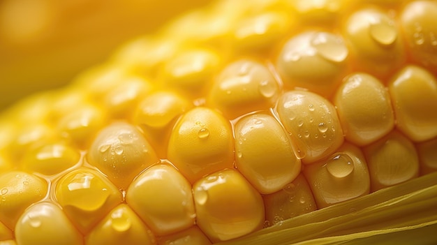 Macro corn