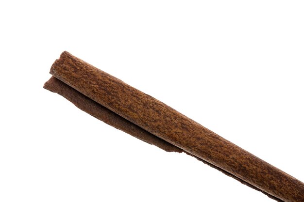 Macro image of cinnamon stick bark