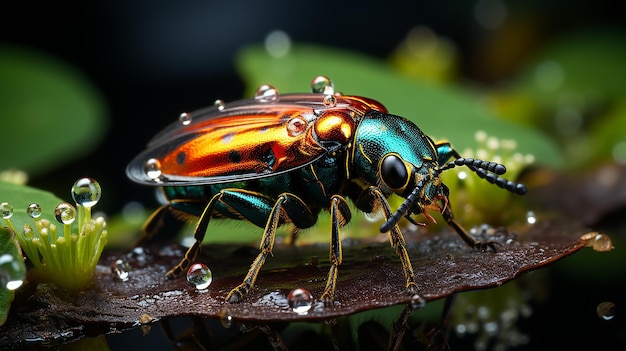 Macro image of a insect