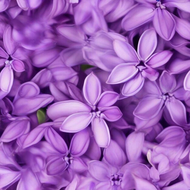 Фото Макроизображение весеннего фиолетового цвета абстрактного мягкого цветочного фона
