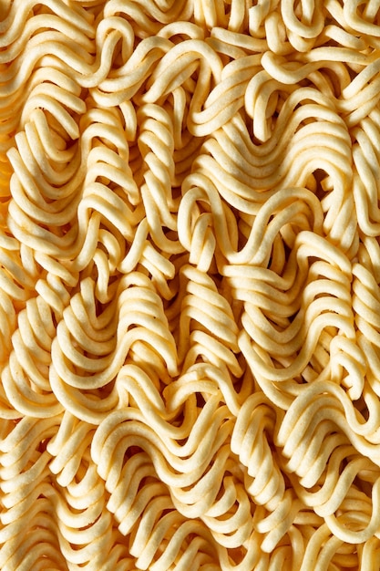 Macro Instant NoodlesTexture of instant noodles close upJapanese FoodClo