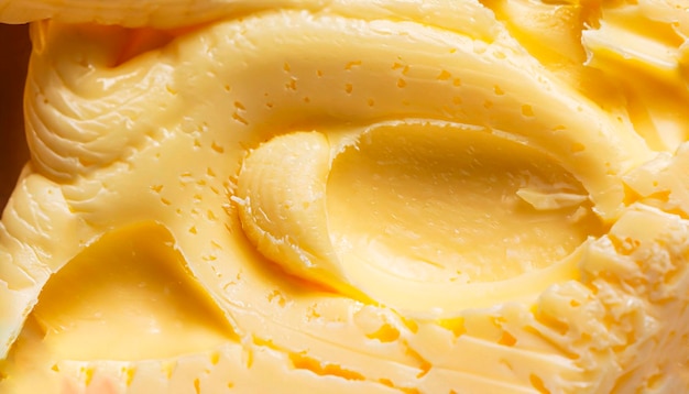 Macro photo of butter texture