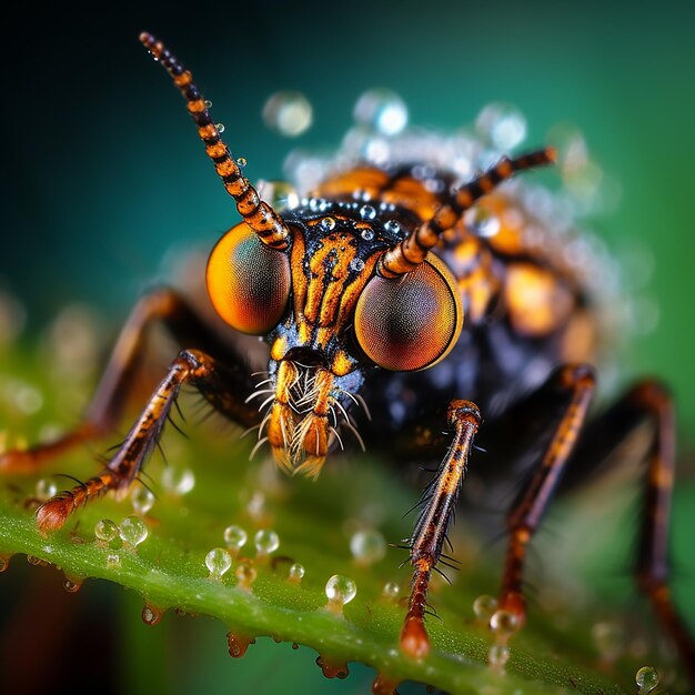 macro photo butterfly's infancy