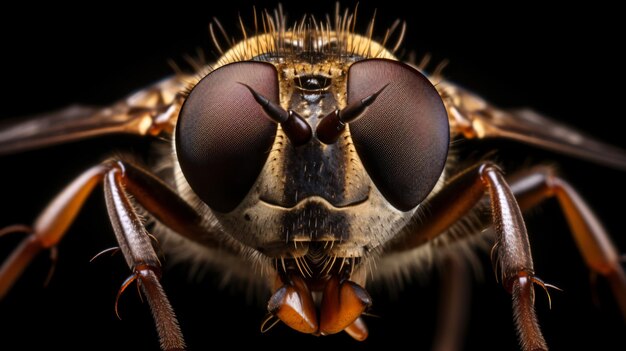 Photo macro photo of horsefly