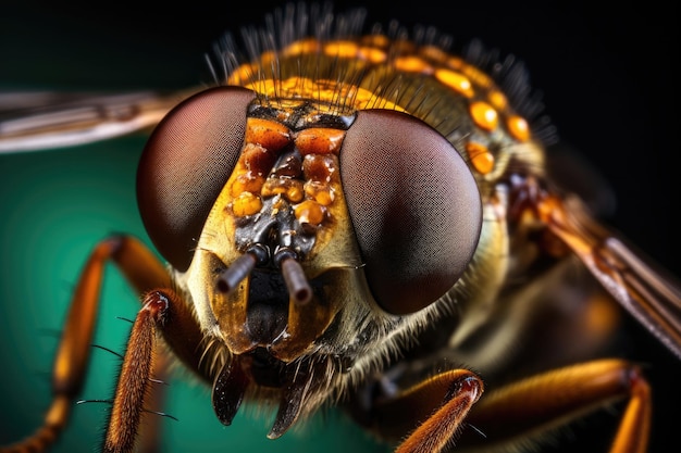 Macro photo of horsefly