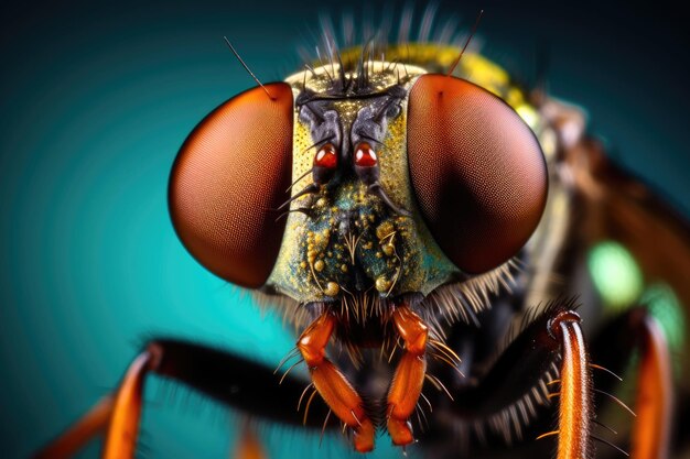 Macro photo of horsefly