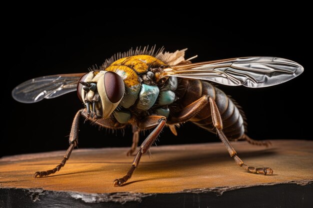 Macro photo of horsefly