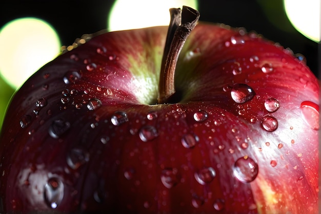 Photo macro photography of delicius fruit