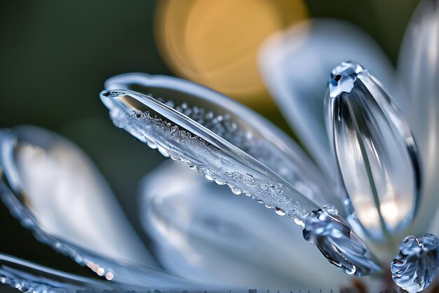 Macro Photography of Nature in the Winter