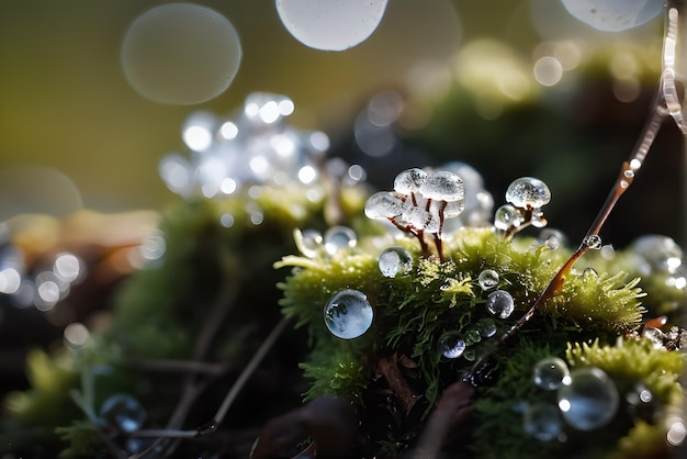 Macro Photography of Nature in the Winter