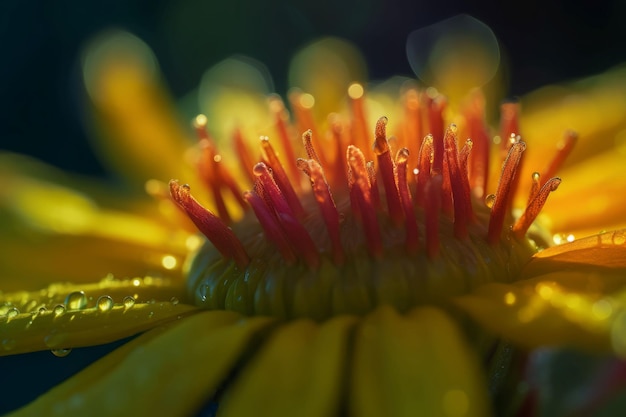 マクロ撮影 花 自然植物 Aiを生成