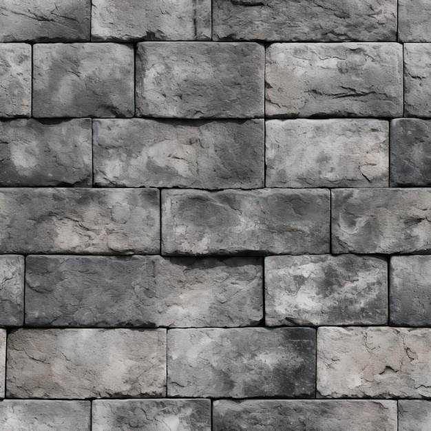 Macro shot of a grey brick texture with a subtle pattern