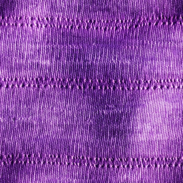 Macro shot of a purple denim texture with a soft pattern