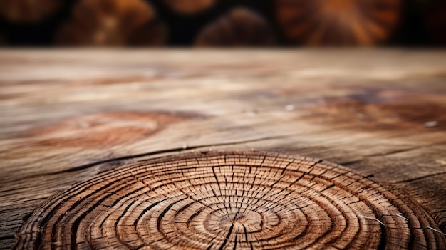 나무 테이블 벽이나 바닥 배경 나무 질감 복사 공간의 매크로 샷