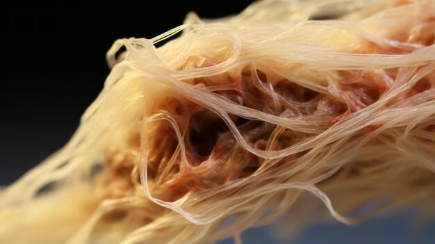 Photo macro surrealist anatomy tendon with hairs canon tse 17mm f4l tiltshift