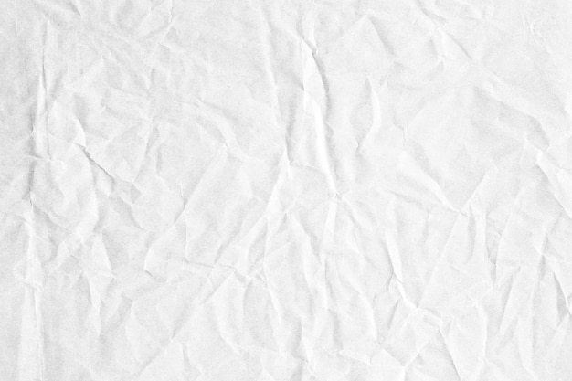 Macro white paper texture natural crumpled surface