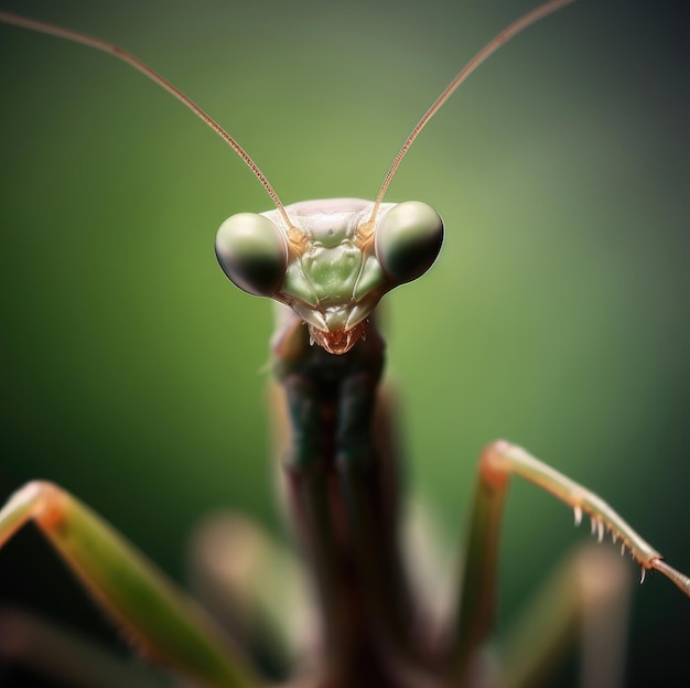 Macrofotografie van de mantis