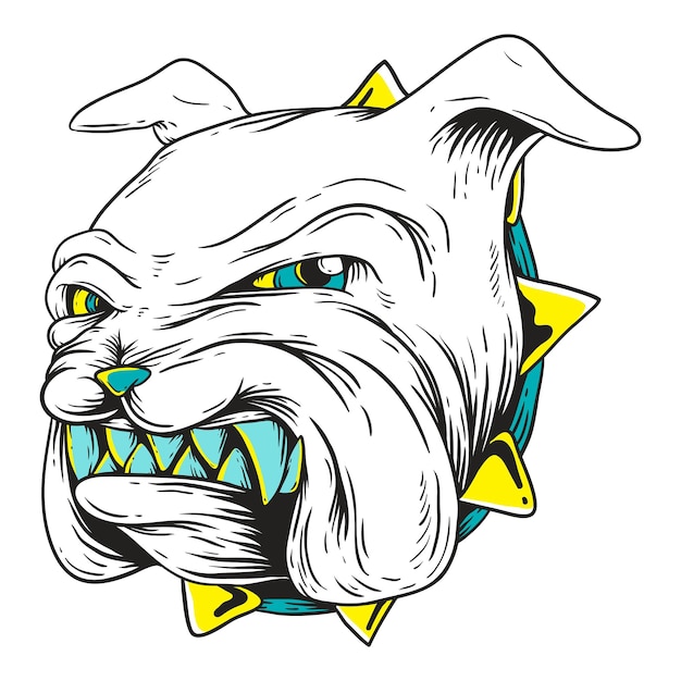 Mad dog png element doorzichtige achtergrond