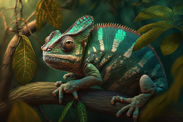 The Madagascar Chameleon