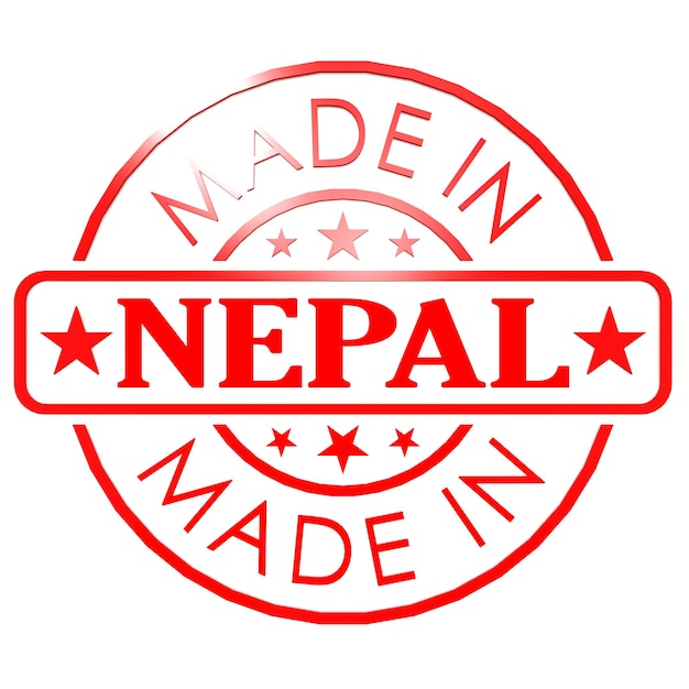 Photo made in nepal red seal