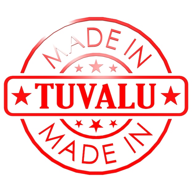 Made in Tuvalu 레드 씰