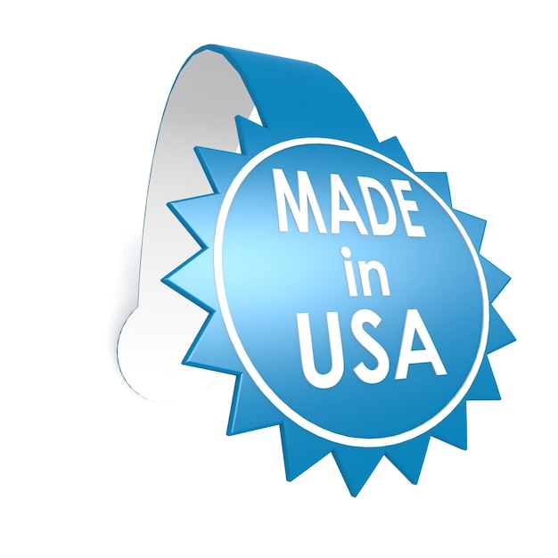 Made in USA 스타 라벨