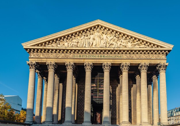 La chiesa della maddalena a parigi