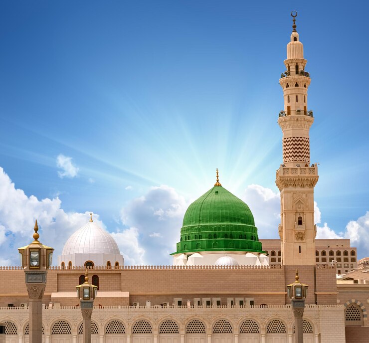 Photo madinah masjid al nabawi nabawi mosque mosque of the prophet in medina