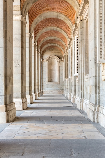 Madrid Palace corridor