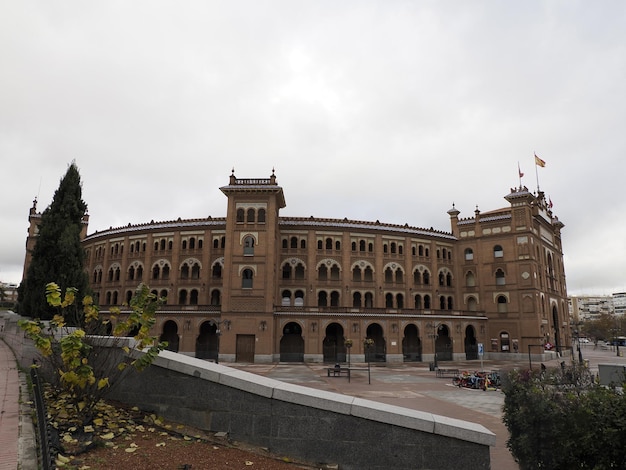 Madrid plaza de toros bull fighting historic arena Las ventas